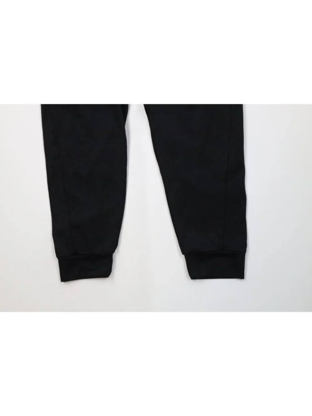 Vintage Y2K The North Face Mens Medium Spell Out Cuffed Sweatpants Joggers Black